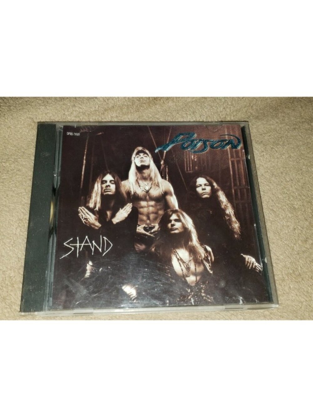 POISON cd STAND  Promo Maxi Single CD, 3 trax